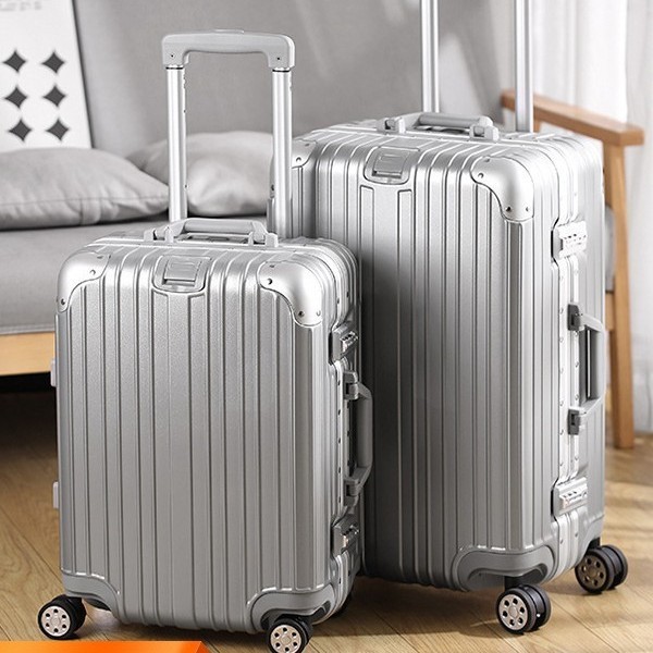 Drop-Resistant All-Aluminum-Magnesium Alloy Luggage For Travel - Image 5