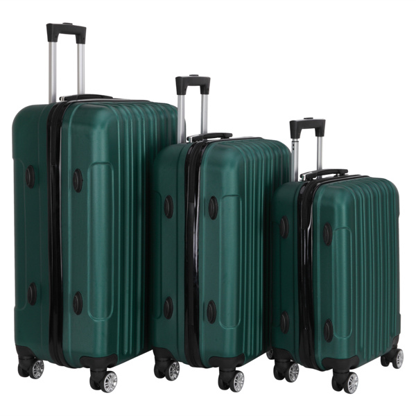 Vertical Pattern Three In One Handle Universal Wheel 20in 24in 28in ABS Aluminum Alloy Pull Rod Box - Image 4