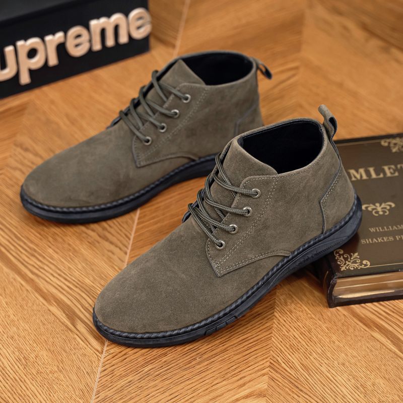 British Style Outdoor Student Casual High-top All-matching Trendy Men's Martin Boots - Image 6