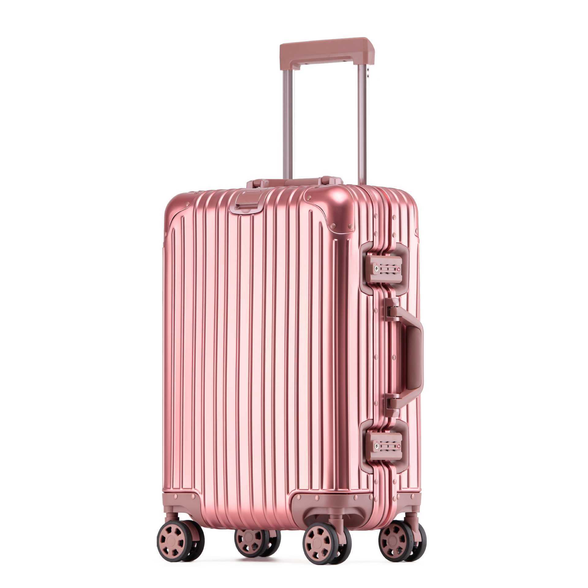 Drop-Resistant All-Aluminum-Magnesium Alloy Luggage For Travel - Image 7