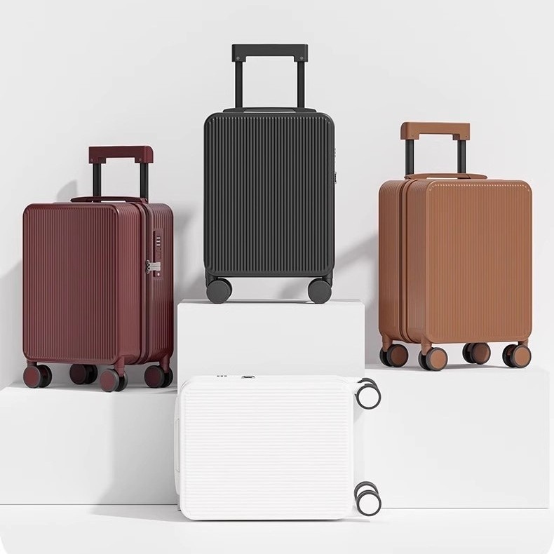 Men's And Women's Trolley Case Zipper Suitcase - Image 9