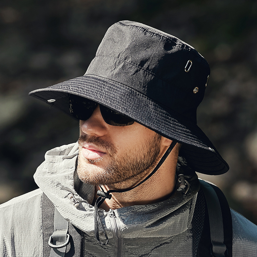Summer New Men's Sun-shade Big Brim Sun Protection Hat - Image 6