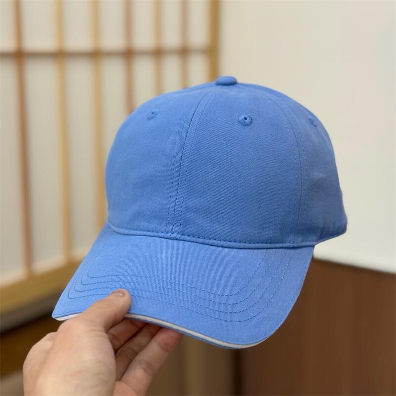 Korean-style Mens Hat, Japanese-style Minimalist Versatile Solid-color Baseball Cap - Image 7
