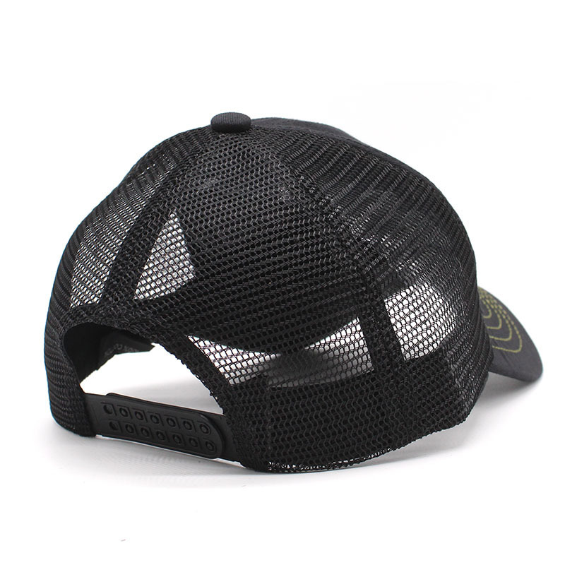 Summer Men's Outdoor Camouflage Mesh Cap Embroidered Hat - Image 8