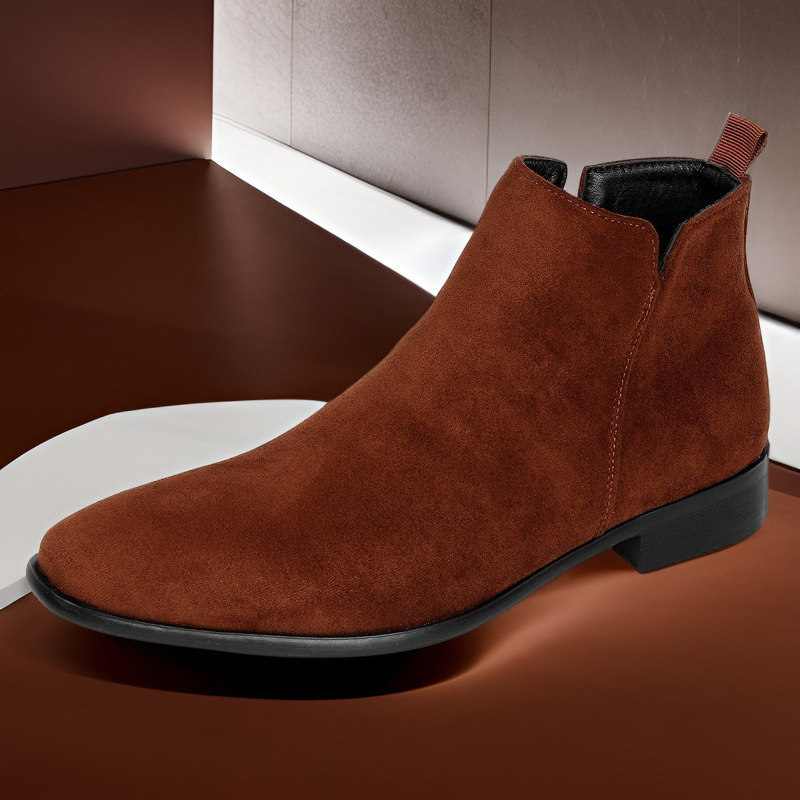 Fashion European And American Style Men's Short Boots - Image 10