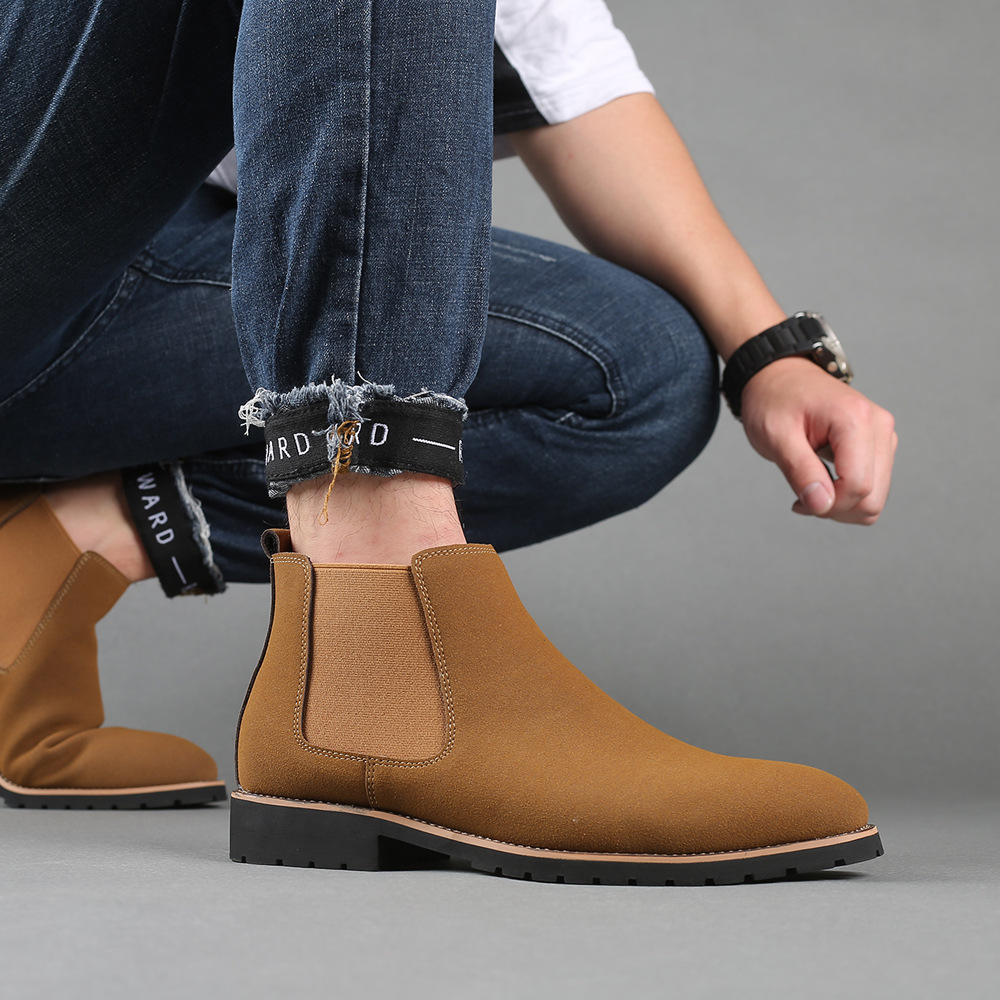 Fashion Martin Male High-top Worker Boots - Image 4