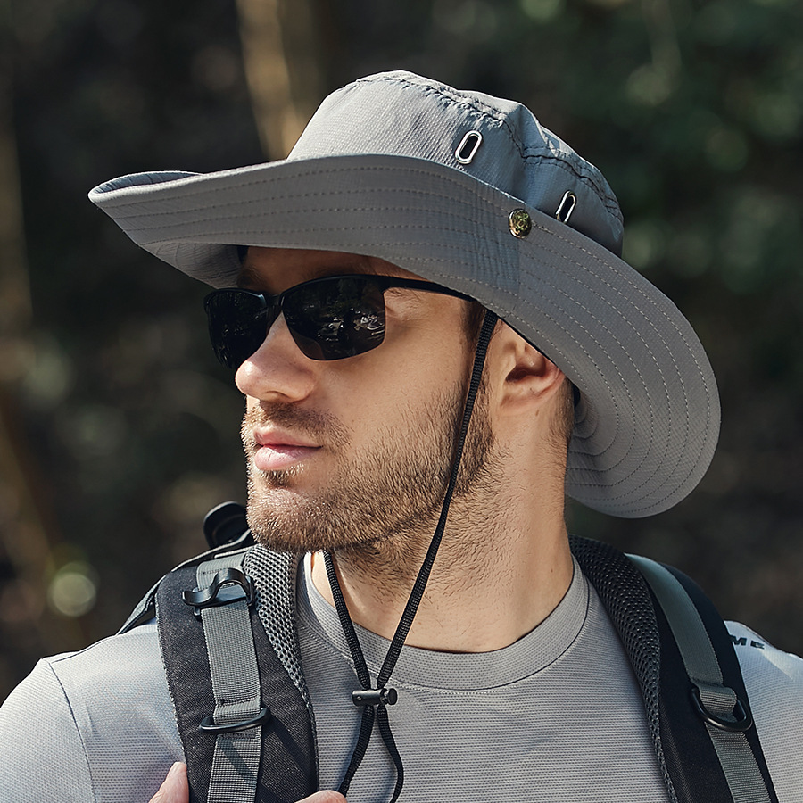 Summer New Men's Sun-shade Big Brim Sun Protection Hat - Image 7