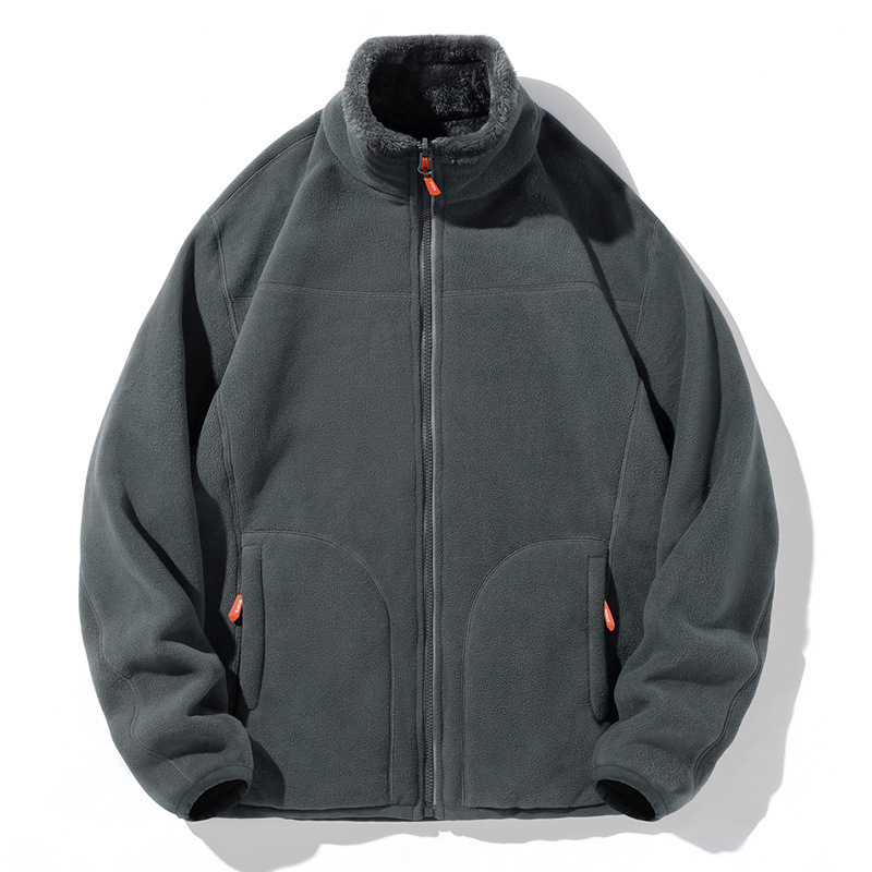 Double-sided Coral Fleece And Double-sided Polar Fleece Jacket - Image 10
