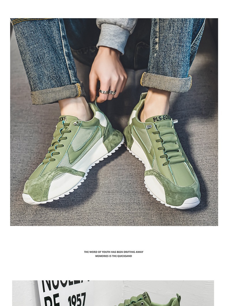 Men's Spring New Fashion All-match Casual Sneaker Thick Bottom Height Increasing Non-slip - Image 8