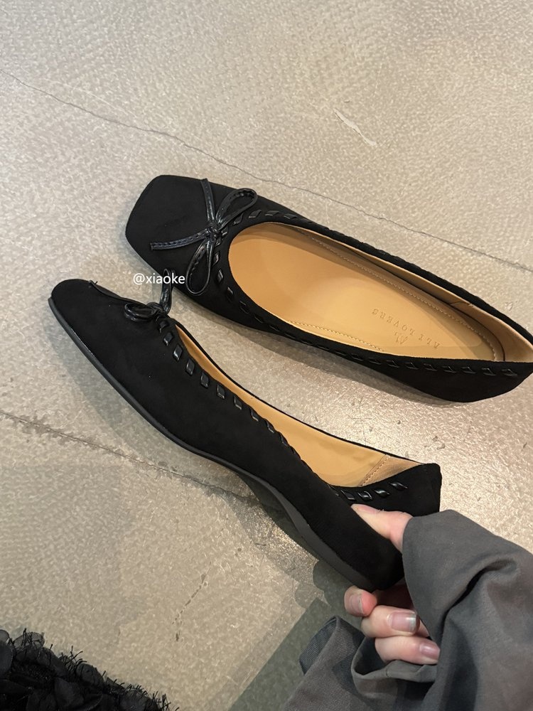 2026 New Spring & Autumn Women's Mary Jane Shoes, Retro Hidden Heel Flats, Niche Shallow Mouth Slip-on Granny Shoes - Image 3