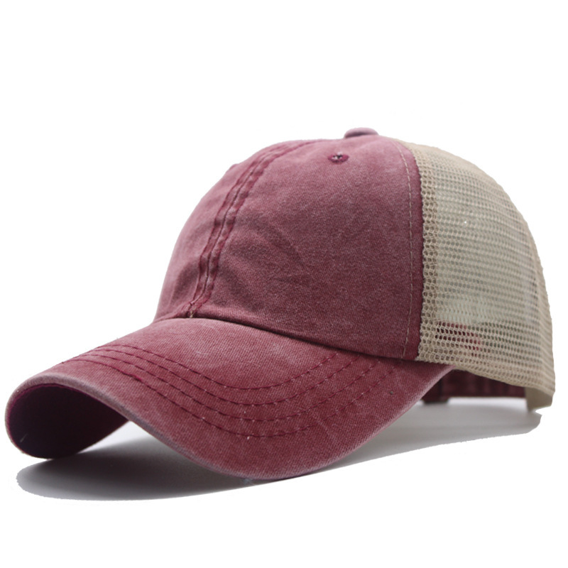 Mens SpringSummer Thin Breathable Mesh Baseball Cap - Image 6